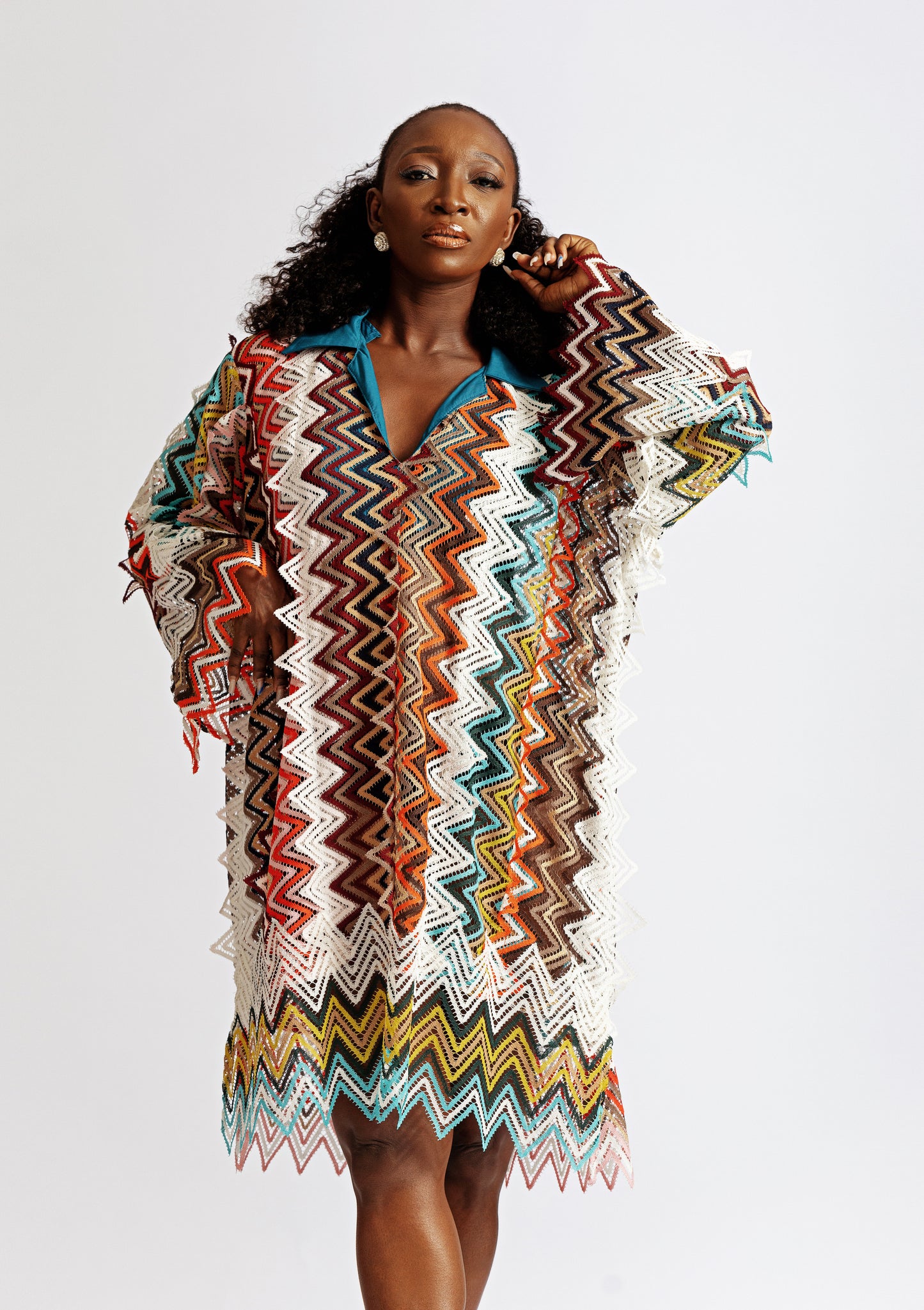 THE JOJO LACE UP SHIFT/ TUNIC