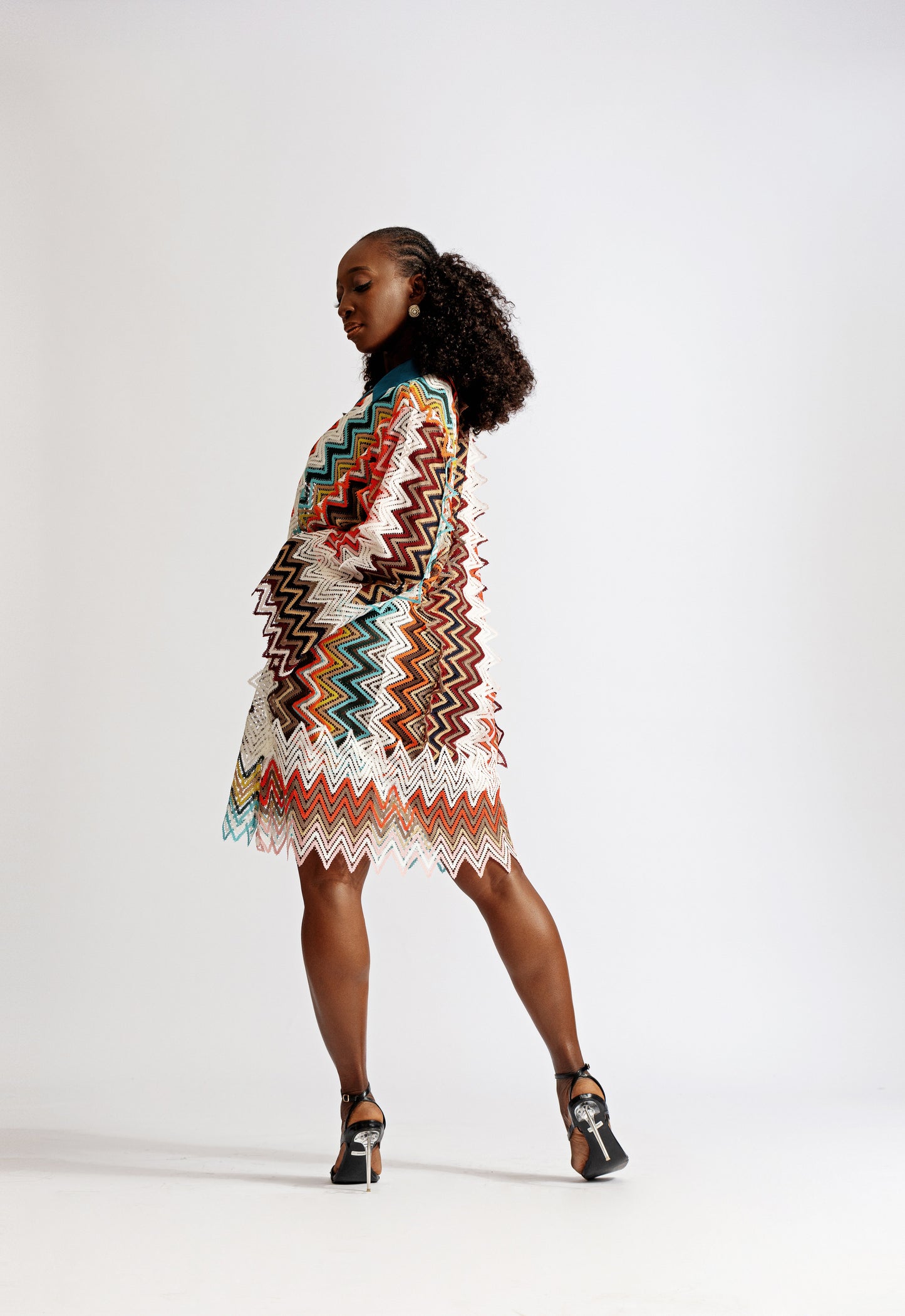THE JOJO LACE UP SHIFT/ TUNIC