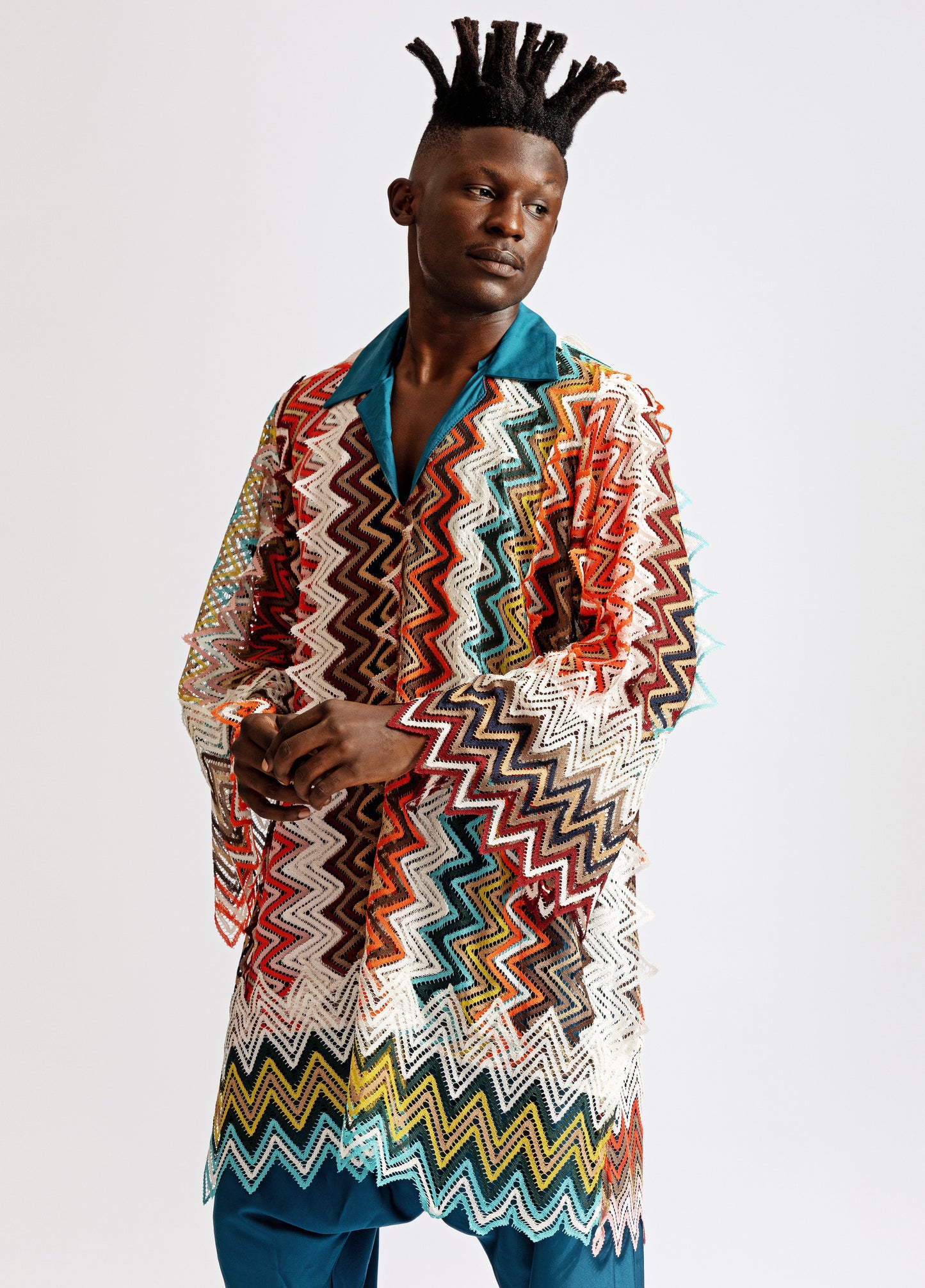 THE JOJO LACE UP SHIFT/ TUNIC