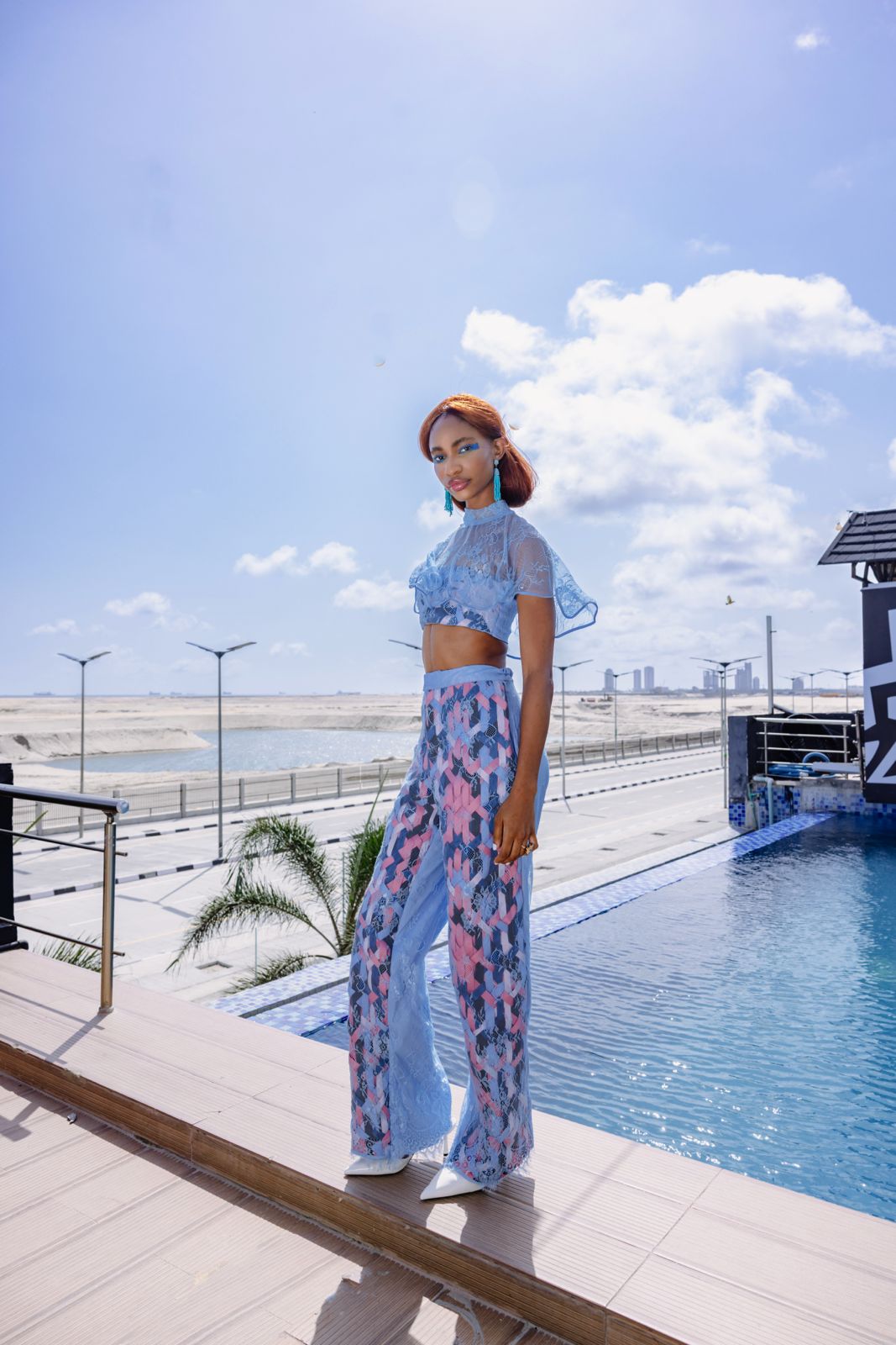 THE BASKET PANT CAPE SET - PANT
