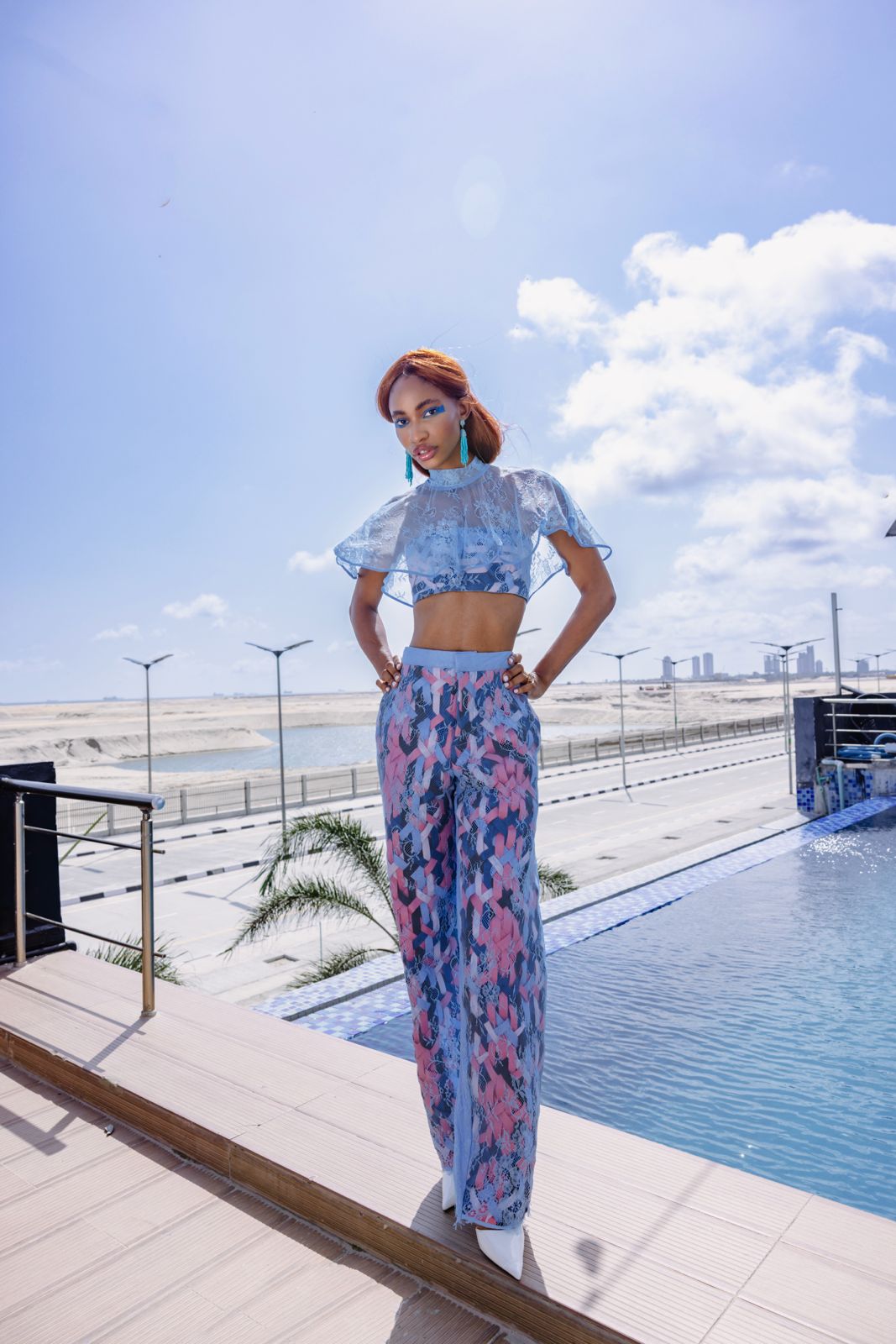 THE BASKET PANT CAPE SET - PANT