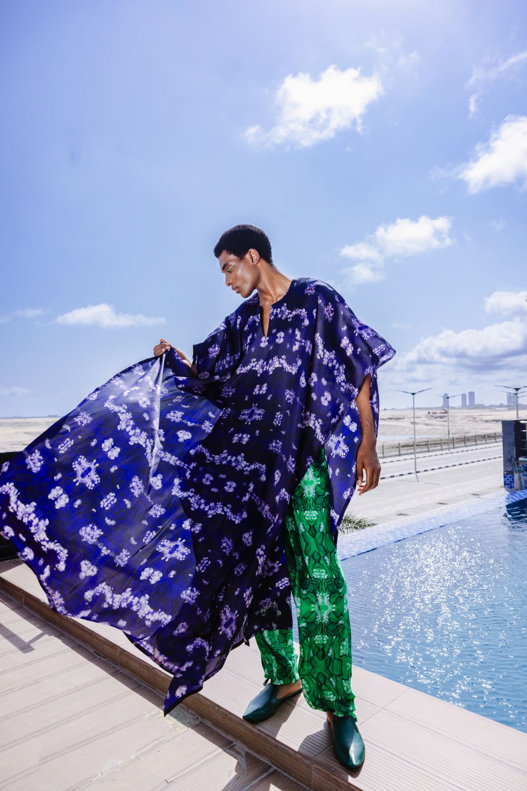 THE FLIGHT KAFTAN SET - TOP